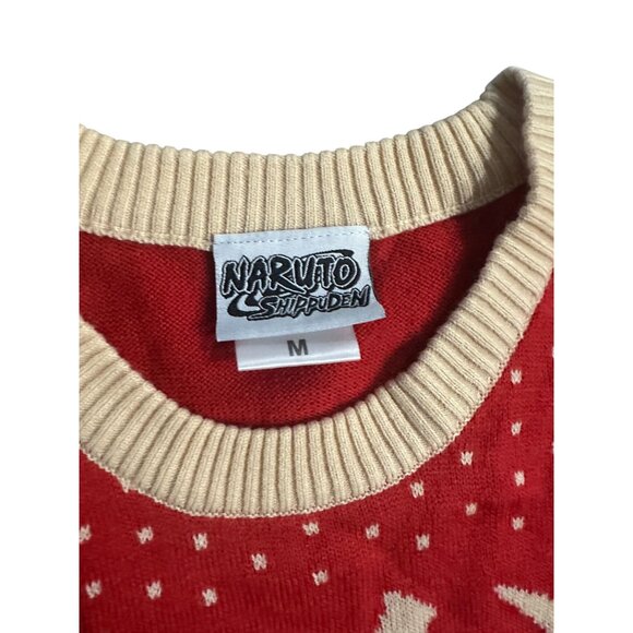 NARUTO Holiday Ramen Crewneck Anime Sweater Size Medium - Picture 5 of 6